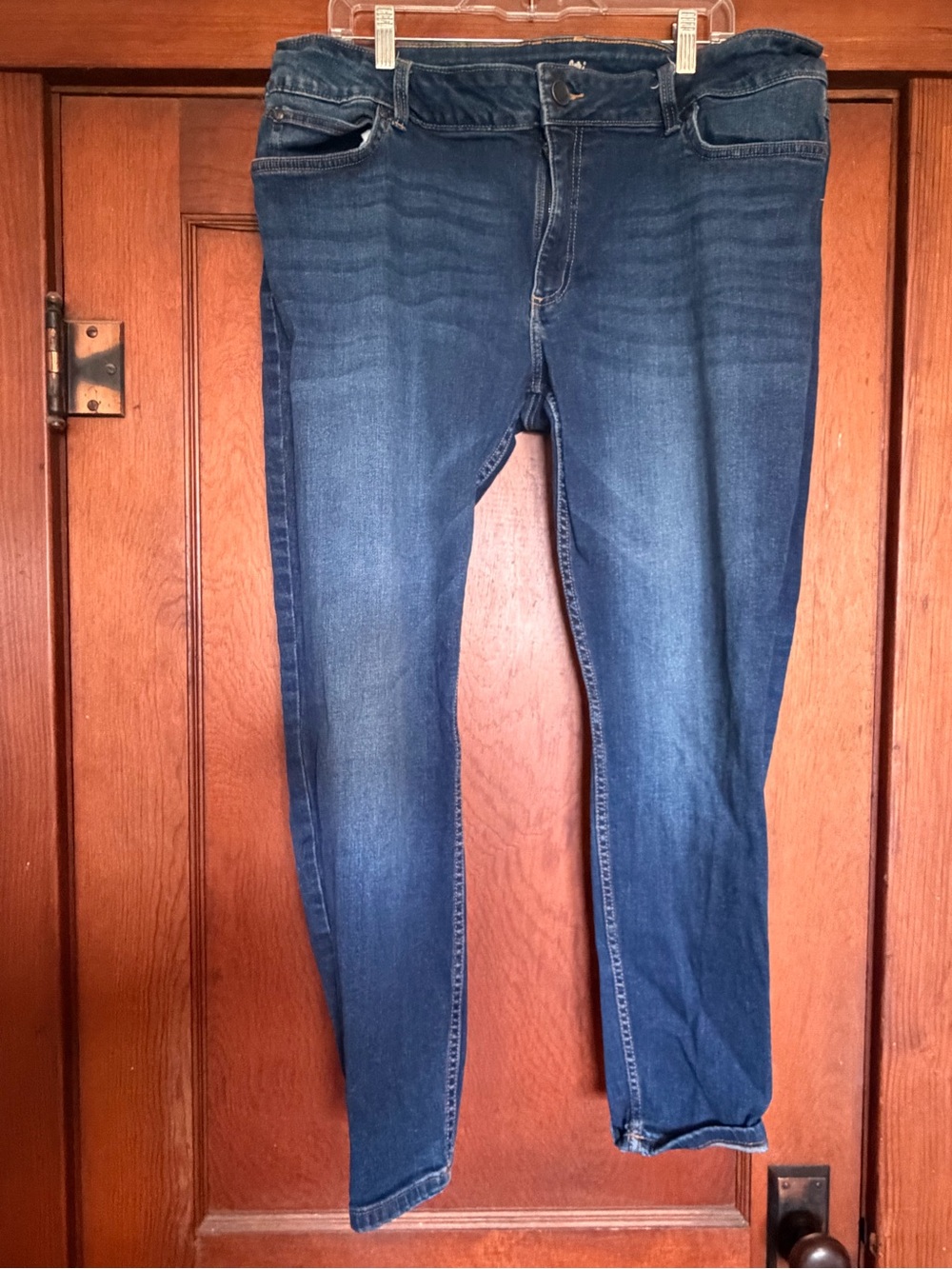 Wrangler Women’s Straight Leg Dark Blue Jeans